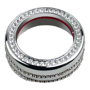 适用长安糯玉米排挡旋钮水钻贴内饰改装装饰贴镶钻换挡旋钮圈钻贴