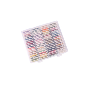 120色绣线手工十字绣鞋垫衣服diy补线彩色绣花线刺绣专用收纳套装