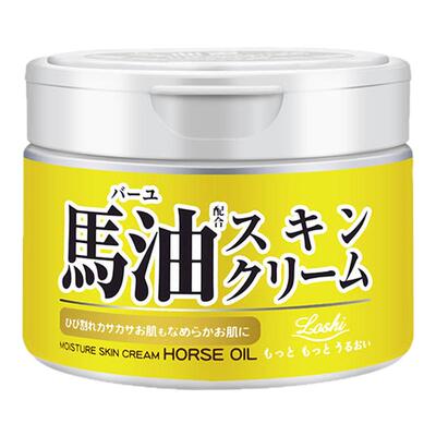 日本loshi马油霜滋润保湿秋冬款