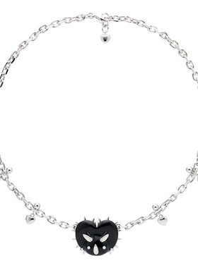 FWISH珐琅十字链情侣原创项链