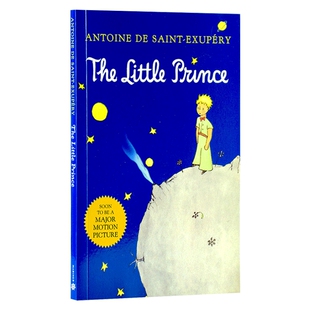 小王子 英文原版 The Little Prince 圣埃克苏佩里 童话故事 儿童英语学习书籍 彩色插图版 美版 英文版进口书外文小说