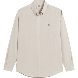 Brooks Brothers/布克兄弟男士23秋冬经典扣结领长袖衬衫
