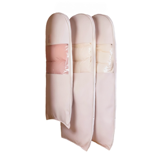 佳帮手衣服防尘罩压缩省空间羽绒服专用防尘袋挂式家用衣柜挂衣罩