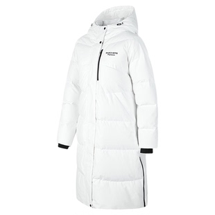 Skechers斯凯奇羽绒服男女冬季款连帽长款防泼水保暖羽绒外套