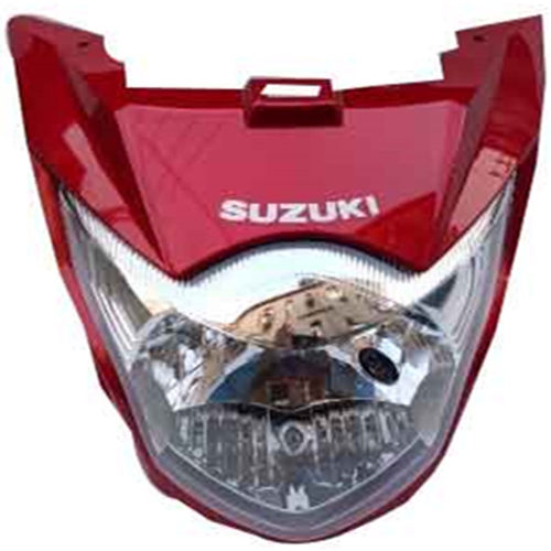 轻骑铃木摩托车150J悍骏GR/GA/QS150-5/大灯头罩减震仪表挡泥扳件