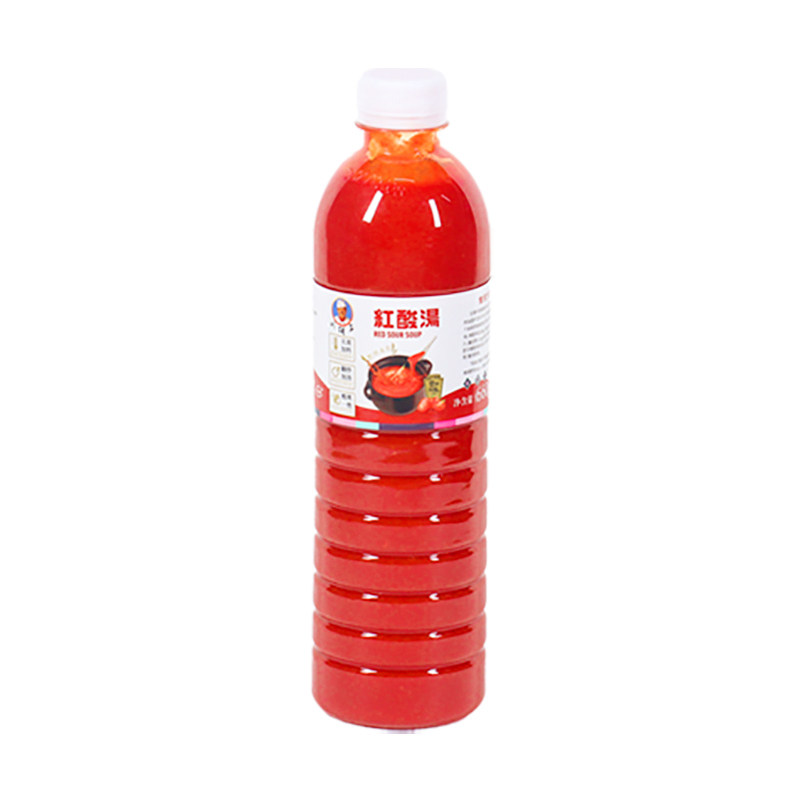 贵州酸汤刘胡子红酸汤正宗土特产火锅低脂底料番茄苗家酸辣酱凯里