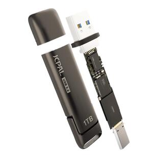 JCPal 本朴移动硬盘高速500MB/S USB/Tybe-c双口轻薄手机电脑存储