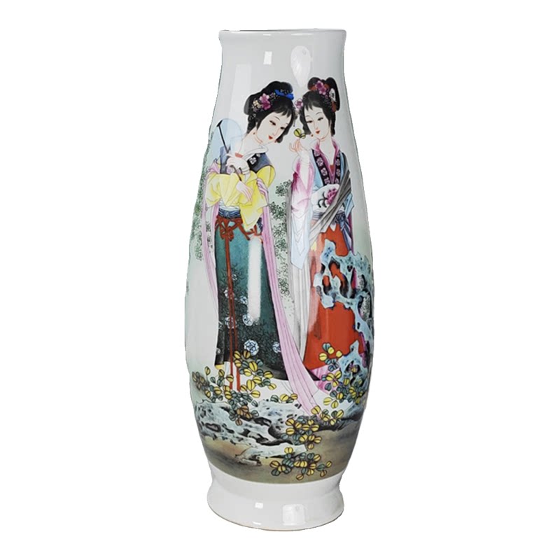 景德镇陶瓷水培干花花器花瓶