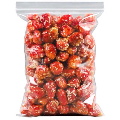 伊人蔬冻干冰糖草莓脆零食草莓干