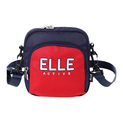 ELLEActive潮流撞色小方包