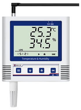 4G温湿度远程监控大棚药店报警器