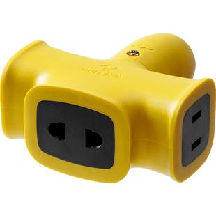 公牛地拖摔不烂不带线工程插座防摔防爆防水工地用插头排插板无线