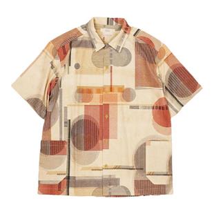 norbit Aloha Shirt 复古迷彩速干透气夏威夷短袖衬衫 花衬衫