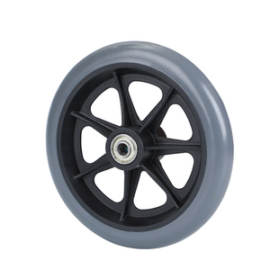 鱼跃轮椅配件6寸前轮适用于H032CH031H062H053C1100A 2000单个价