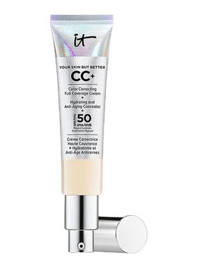 欧洲直邮It Cosmetics依科美遮瑕款小银管CC霜32ml粉底液服帖正品