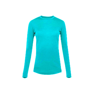 NULLFIT 15.5微米户外女美利奴羊毛速干衣保暖滑雪美丽诺登山长袖