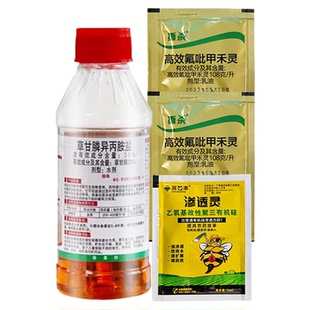 兆如丰芦苇专用除草剂灭杀牛筋草茅草等恶性杂草果园田埂农药大全