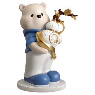 葫芦熊落地摆件大号存钱罐客厅家居装饰品商场店铺开业乔迁礼物