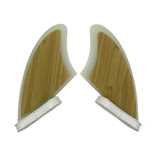 UPSURF蜂窝尾舵FCS二代底座冲浪配件玻纤竹皮尾鳍K2鱼鳍surf fin