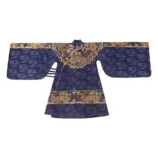 斜塘衣庄大明贵女冬款织金立领长款汉服女明制女款织金妆花拜年服