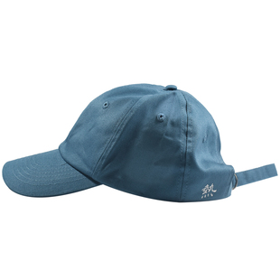 BACKNOW棒球帽显白蓝色百搭鸭舌帽男女ins潮复古遮阳日系帽子