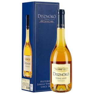 【自营】匈牙利野猪岩酒庄托卡伊五筐贵腐甜白葡萄酒500ml礼盒装