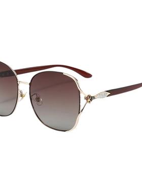 名匠圆形时尚优雅女士太阳眼镜