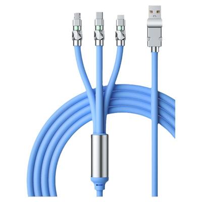 三合一数据线能适100W快充