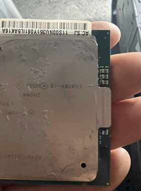 正式版xeon E7-4820V3 cpu SR224 hp议价