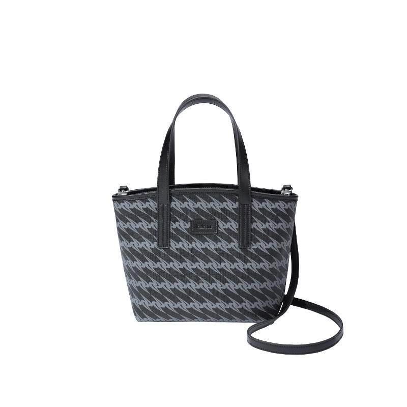 送女友包包 汪雨橦同款omto黑松露小托特包女新款斜挎通勤菜篮子