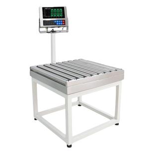 滚筒秤流水线检重三色报警打印称无动力皮带秤流水线称重机分拣称