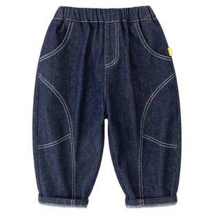 【软牛仔】儿童牛仔裤春款宝宝休闲裤春秋男童长裤中大童裤子春装