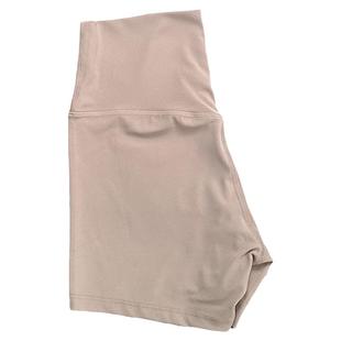 新款外贸高腰运动紧身短裤女弹力速干跑步健身打底裤瑜伽三分裤夏