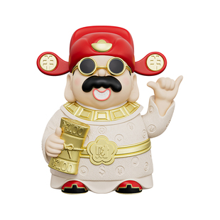 贝汉美财神爷店铺收银前台装饰创意高档摆件开业大吉生意兴隆礼物