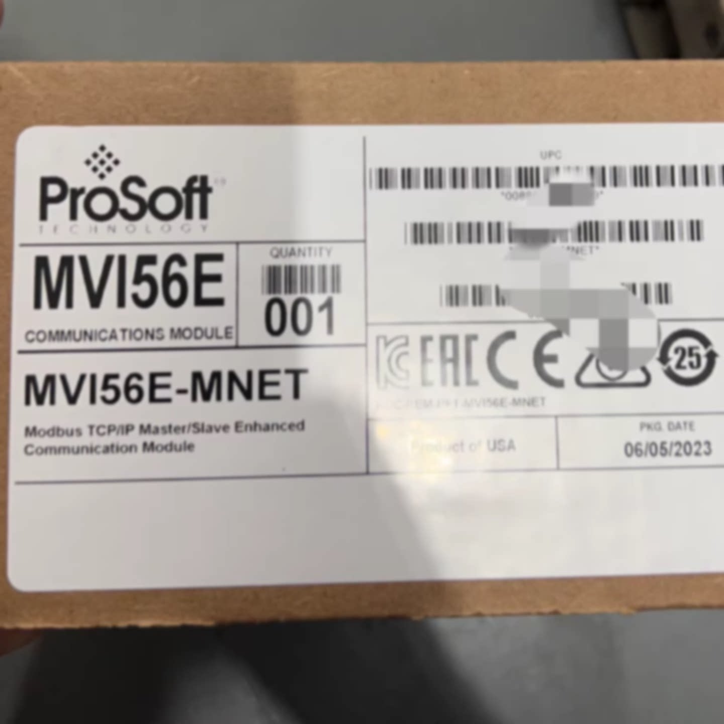 议价MVI56-MNET Modbus TCP/IP客户端/服务器网络接口模块 MVI56M