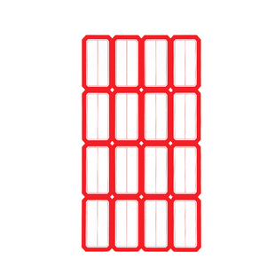 亚信不干胶标签纸易撕取贴纸口取纸小号防水办公图书商品价格标签纸手写文件分类标签大号姓名贴自粘记事贴