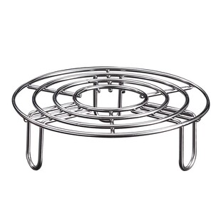 蒸架304不锈钢蒸屉家用隔水蒸菜架子高脚蒸笼蒸蛋小号电饭煲蒸格