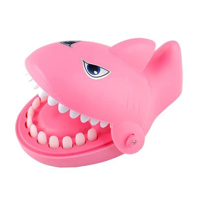 牙齿咬手指大号粉色整人鳄鱼玩具
