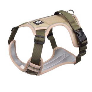 狗狗牵引绳大型犬胸背带金毛拉布拉多背心式防爆冲遛狗绳子狗链子