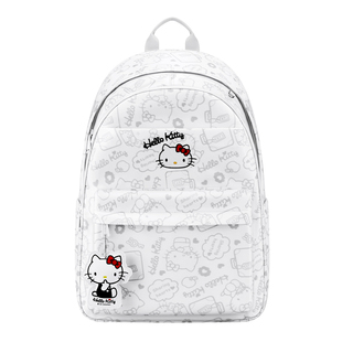 hellokitty猫书包初中生女双肩包女生高中学生大容量ins小众背包