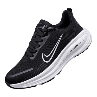 运动鞋男2025新款透气系带轻便减震户外跑步休闲鞋5莆田鞋