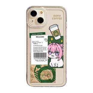 咖啡doro桃乐丝适用苹果16手机壳iphone15promax胜利女神14plus动漫13mini二次元12新款11可爱x/8/17/xs/7/xr