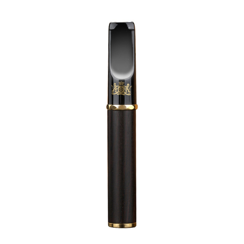 烟嘴实木粗细两用磁石大船手工