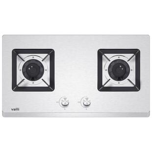 特价华帝i10065A不锈钢燃气灶5.2kw猛火双灶煤气灶天然气液化气