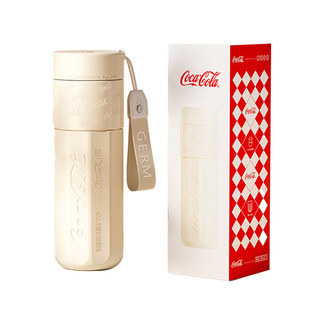 germ可口可乐联名冬季保温杯2025新款男款男生茶水分离泡茶水杯子