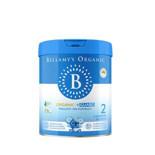 【有机乳铁】贝拉米有机蓝盾乳铁蛋白2段幼儿奶粉6-12个月800g/罐