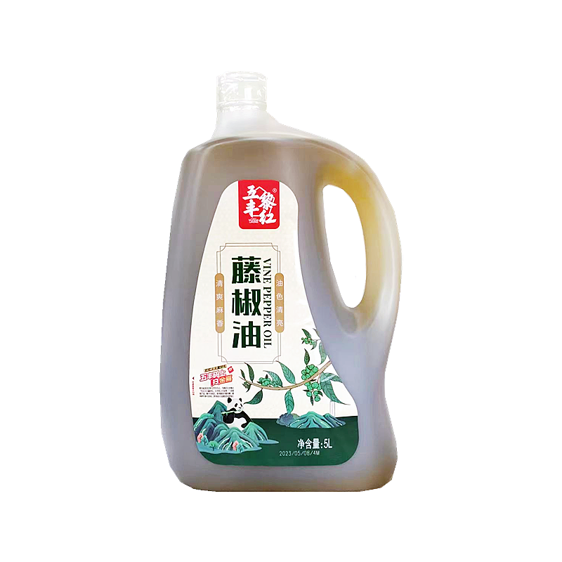 五丰黎红藤椒油餐饮商用装麻油