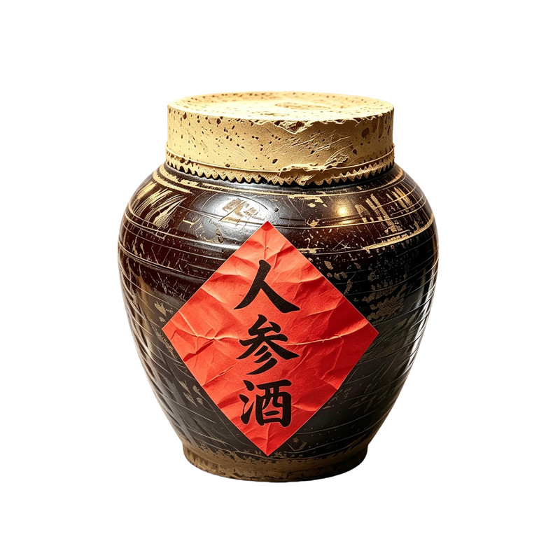 人参灵芝地窖酒10斤40度坛装