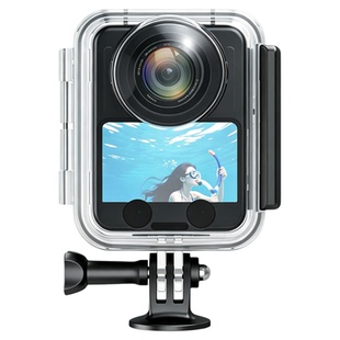 奥帕图适用DJI大疆 Osmo 3602代防水壳保护罩360全景运动相II二代专业深潜60米游泳户外淋雨潜水壳配件套装