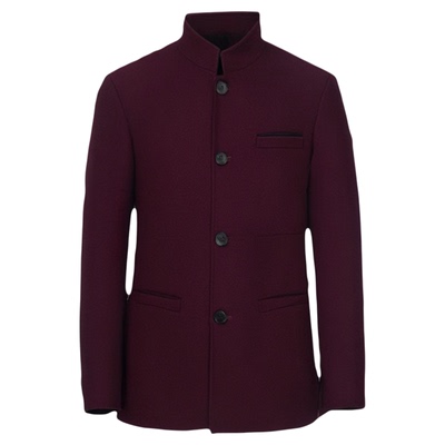 立领夹克秋冬青中年修身休闲外套